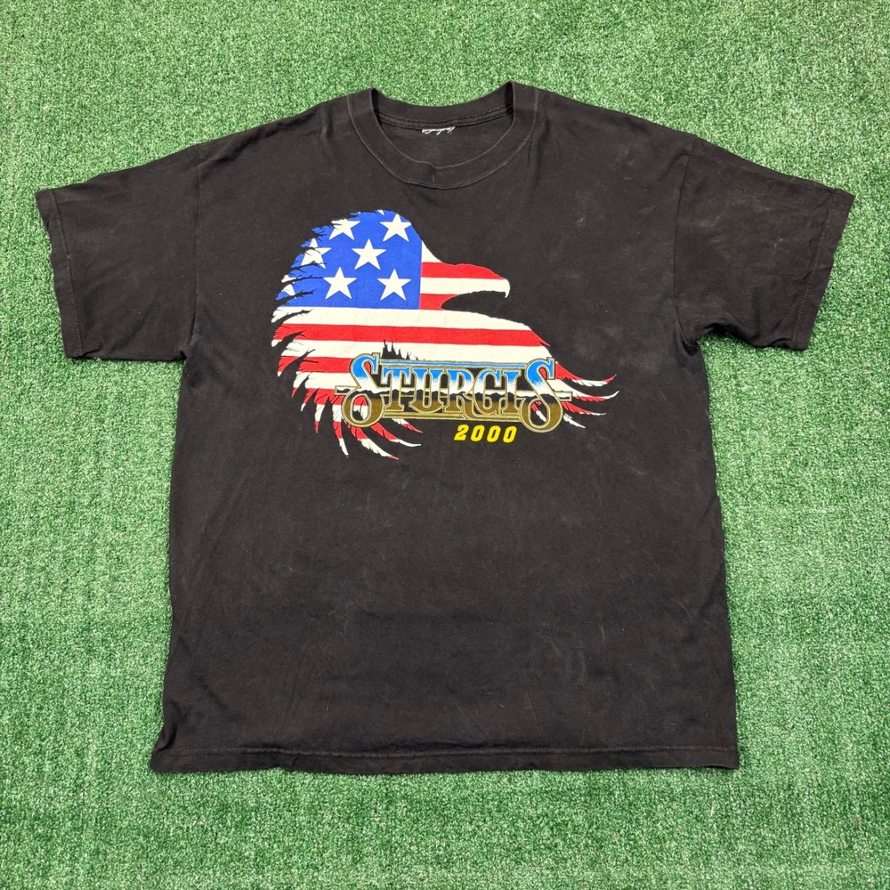 Vintage 2000's Sturgis Badlands Run T-shirt